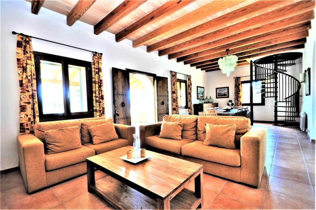 פלמה דה מיורקה Cas Borrassos- Finca Con Piscina Privada Y Vistas Despejadas מראה חיצוני תמונה